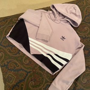 Purple Adidas sweatshirt